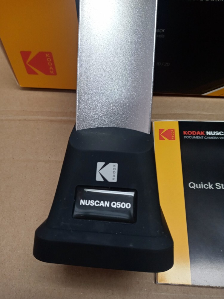 KODAK NUSCAN Q500 Document Camera Visual Presenter W/USB Cable