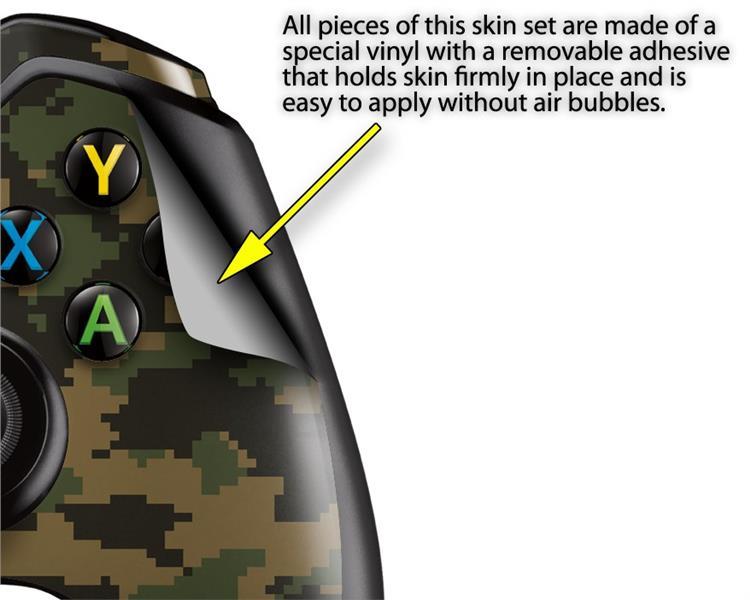 WraptorCamo Digital Camo Timber Skin for XBOX One Controller