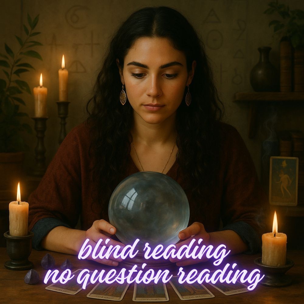 Blind Intuitive Reading (Same Hour)