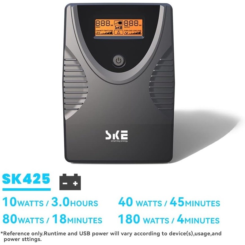 Automatic Voltage Regulation UPS Battery Backup Power Management Surge Protector