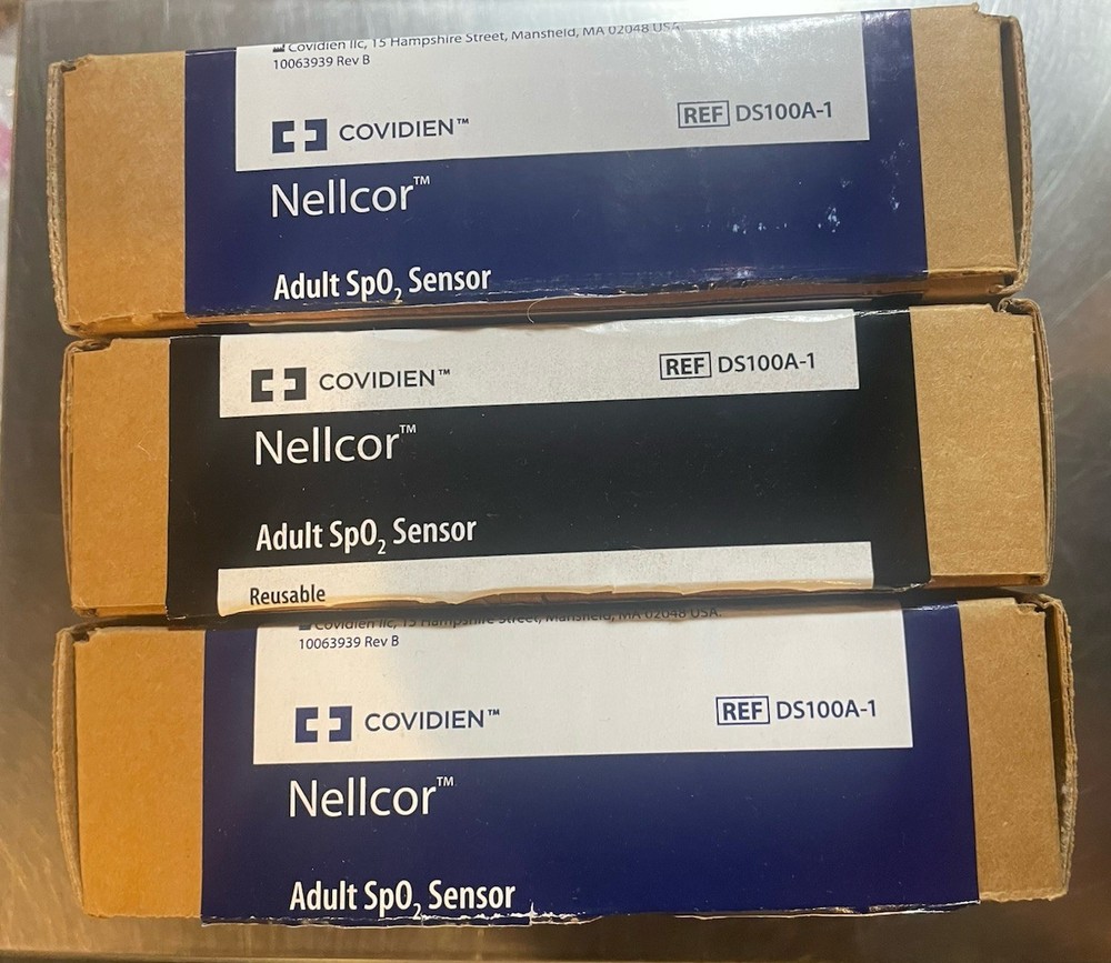 New, genuine Covidien Nellcor Sensor ref. DS100A-1,