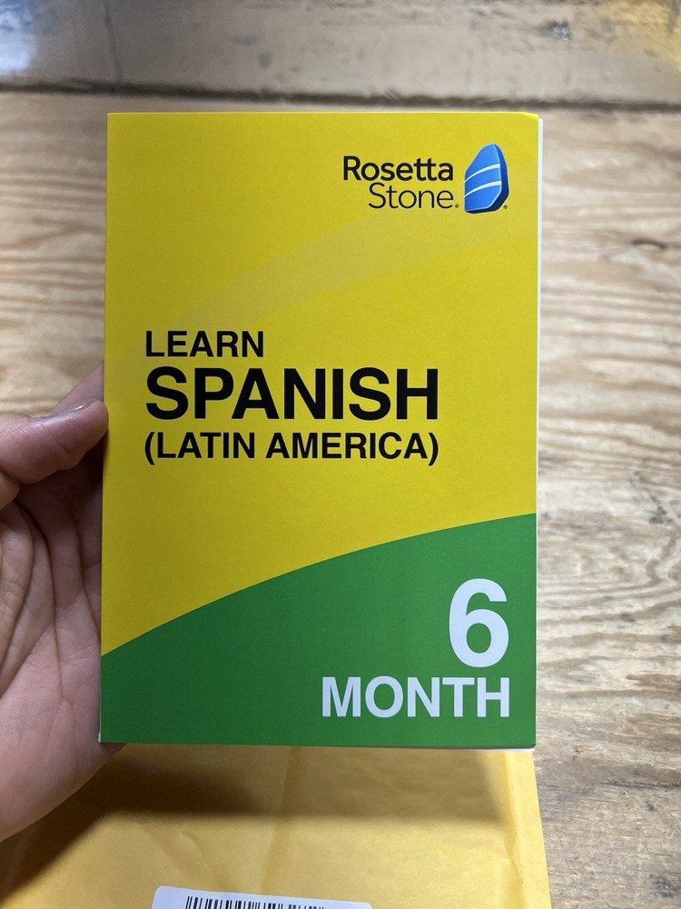 ROSETTA STONE Spanish Latin America 6 Month Access ( Digital Code ) Key Code