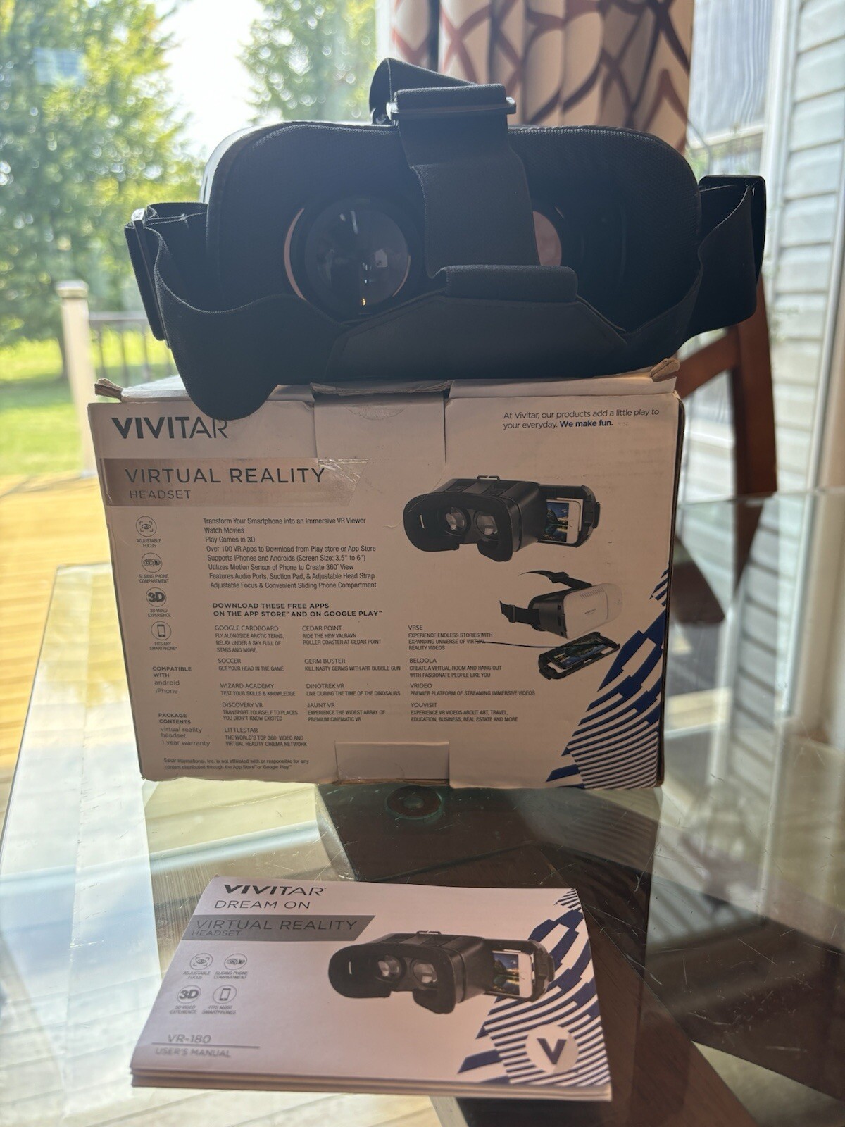 Visitation Virtual Reality Headset VR-180