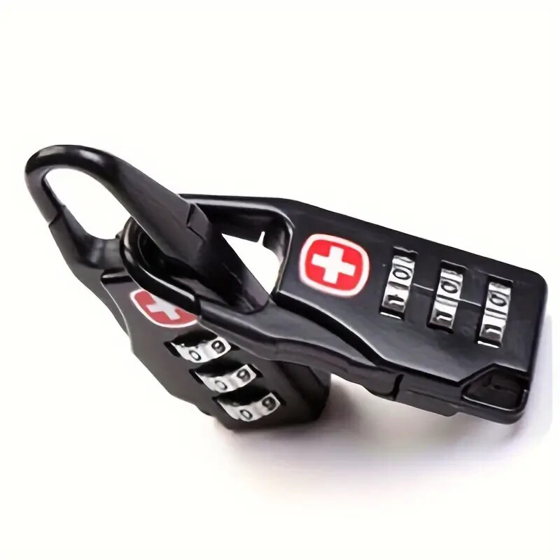 4-Pack Secure Combination Pad locks Resettable Code Easy-to-Use Interface L