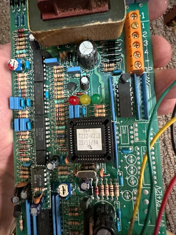 MCM electronics T232-v2.3 security panel 90's Vintage PCB