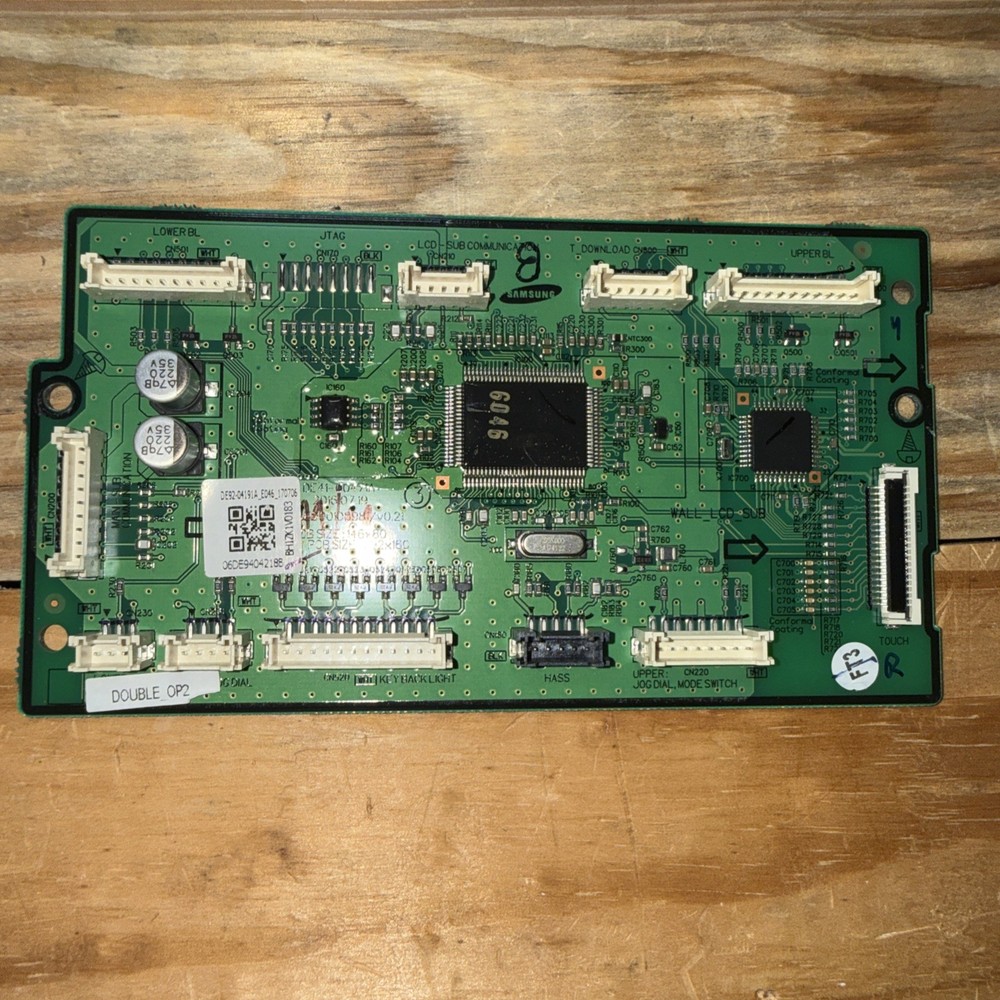 Samsung Oven Electronic Control Board Part # DE92-04191A