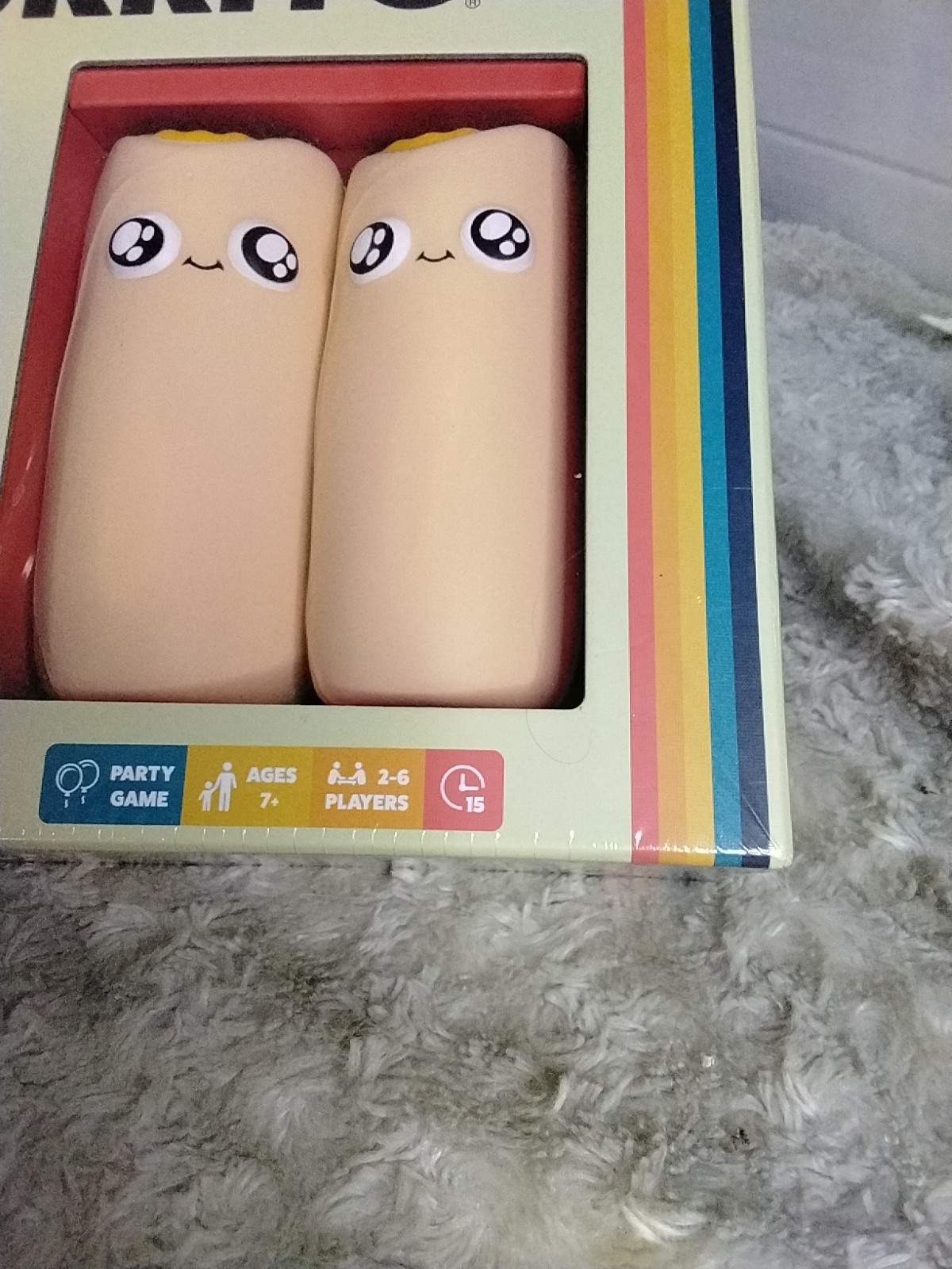 New: Throw Throw Burrito Dodgeball/ Card Game By Exploding Kittens. Party Game