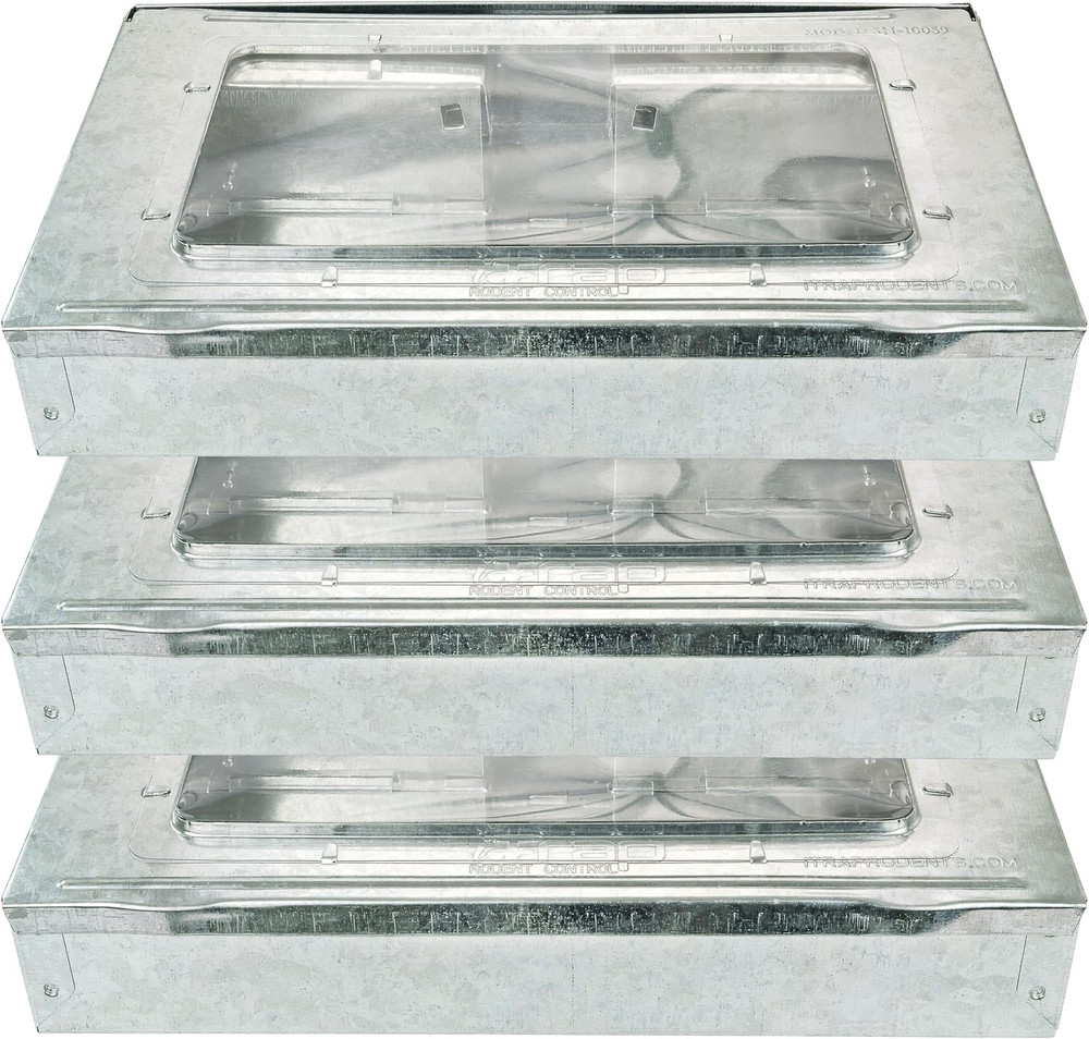 Itrap Multi-Catch Humane Mouse Trap with Clear Top | Repeater Mouse Trap for Hom