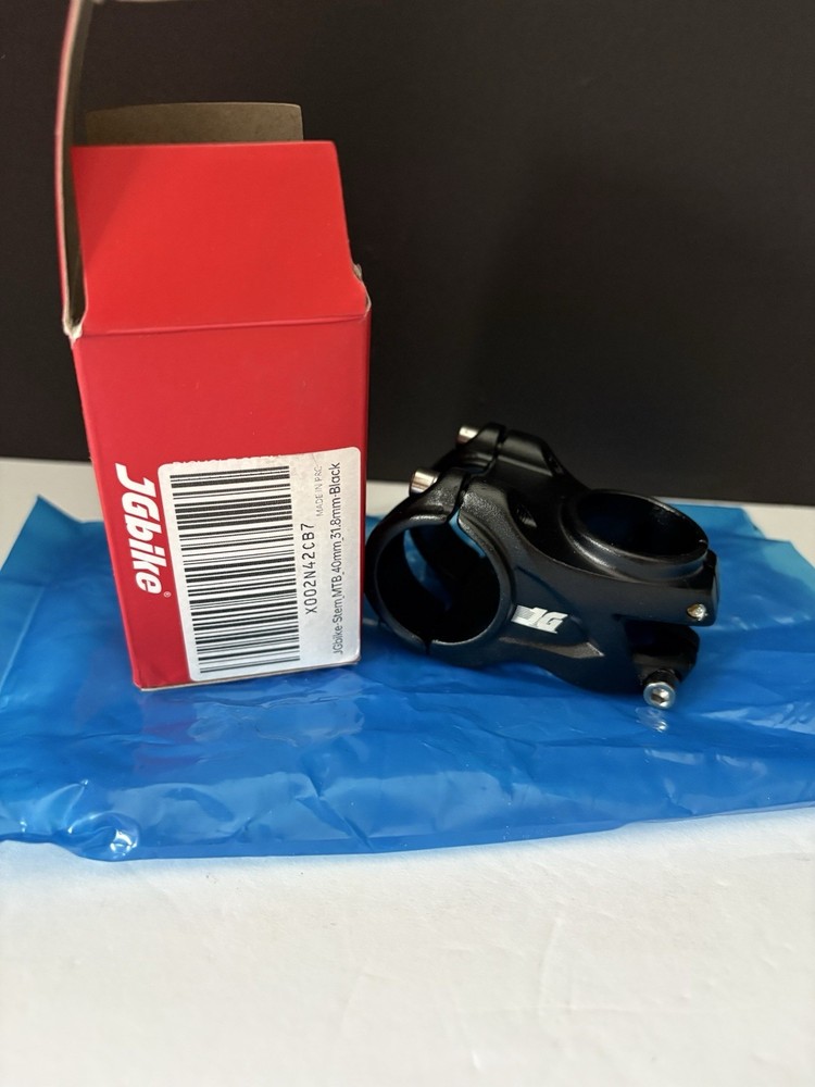 JGbike MTB Bike Bicycle Stem 31.8mm Black New