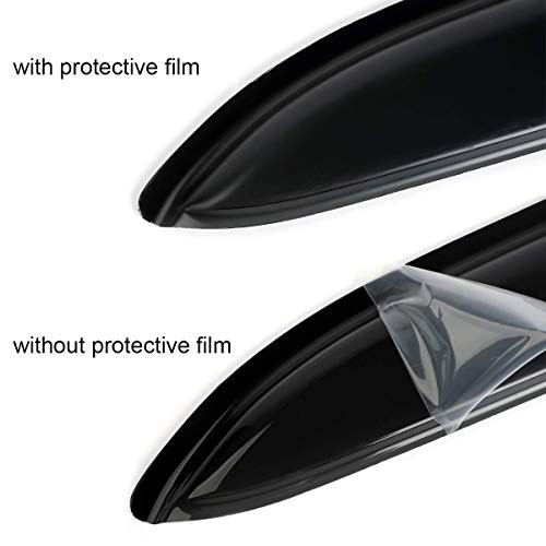 94089 Side Window Wind Vent Deflector,4pcs Outside Mount For 2009-2013 Forester