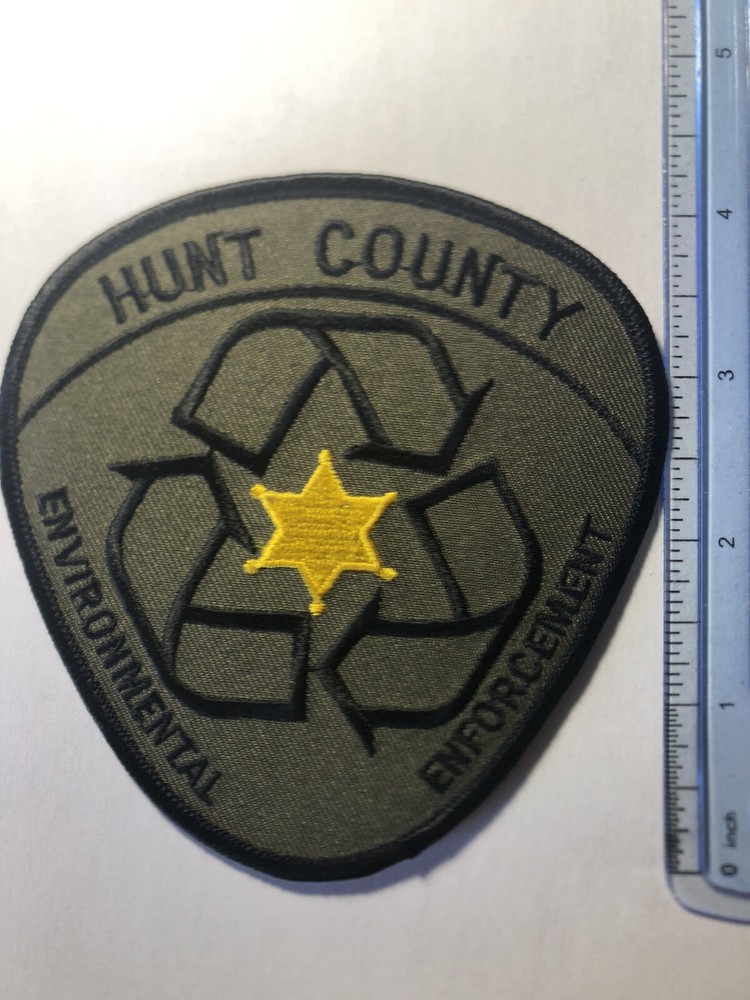 Hunt County Texas Environmental Enforcement Patch