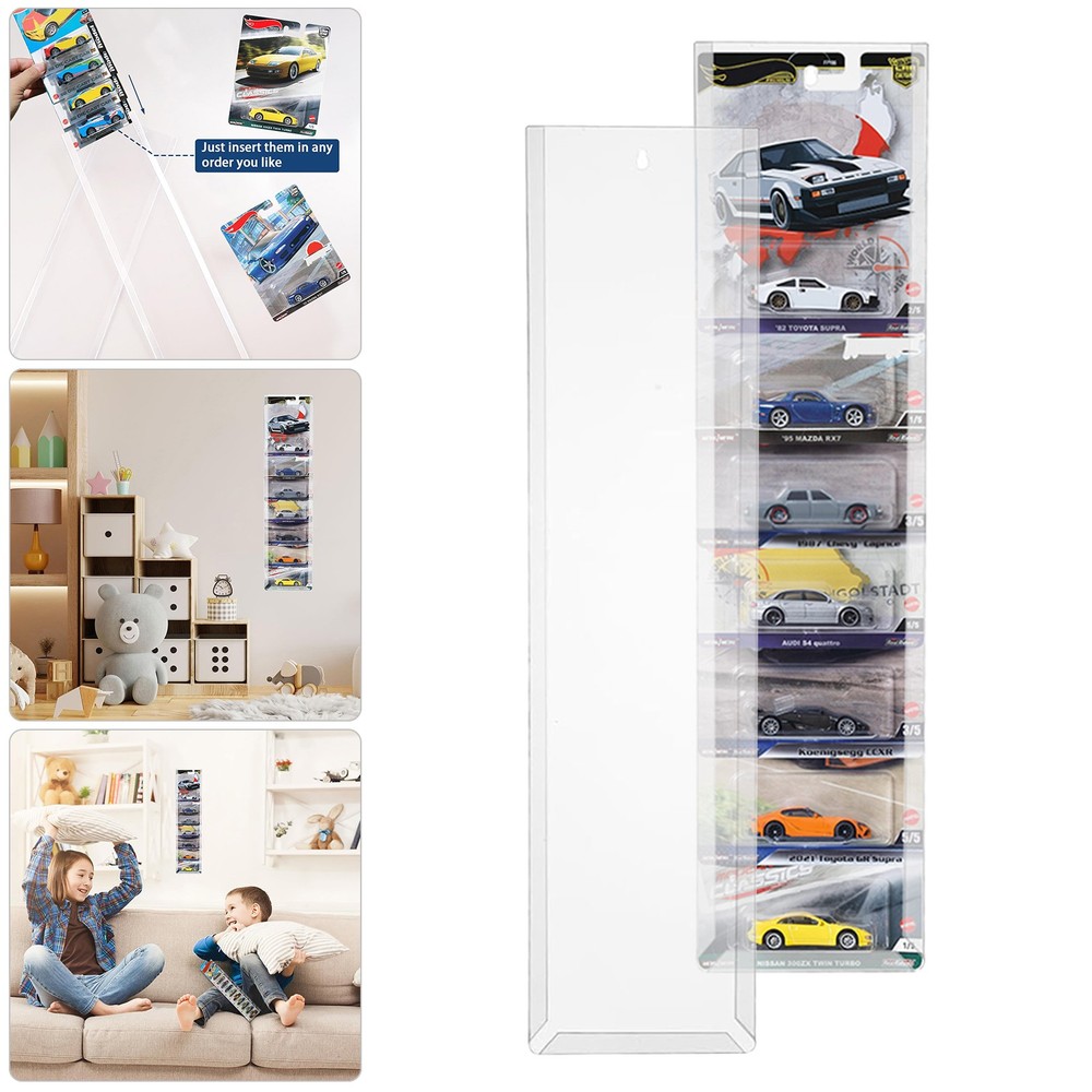 10Pack Diecast Display Case Wall Mountable For Hot-Whee~ Premium Series
