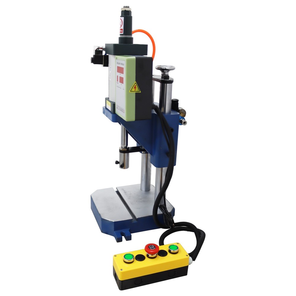110V 1102lb/500kg Pneumatic Punch Press Machine Adjustable with Controller