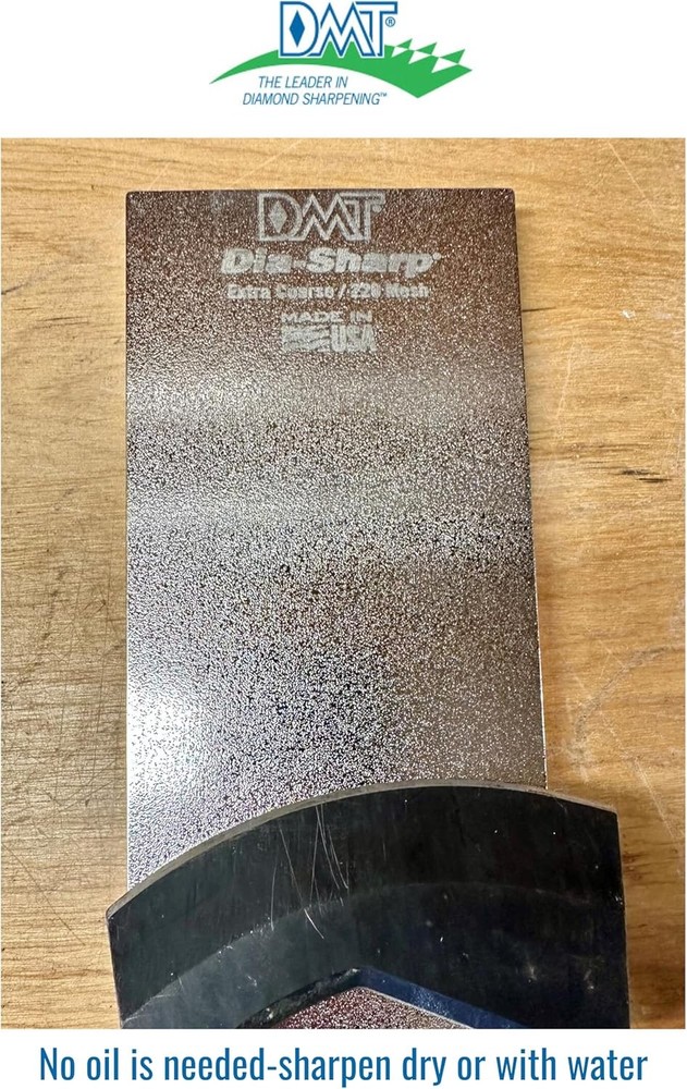 Dia-Sharp Diamond Knife Sharpener, Fine Diamond Sharpening Stone, 8-Inch