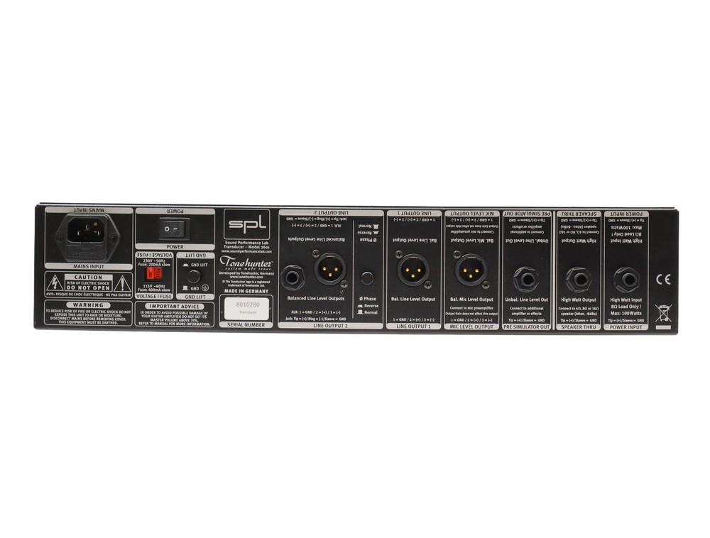 SPL 2601 Transducer Analog Speaker Microphone Simulator