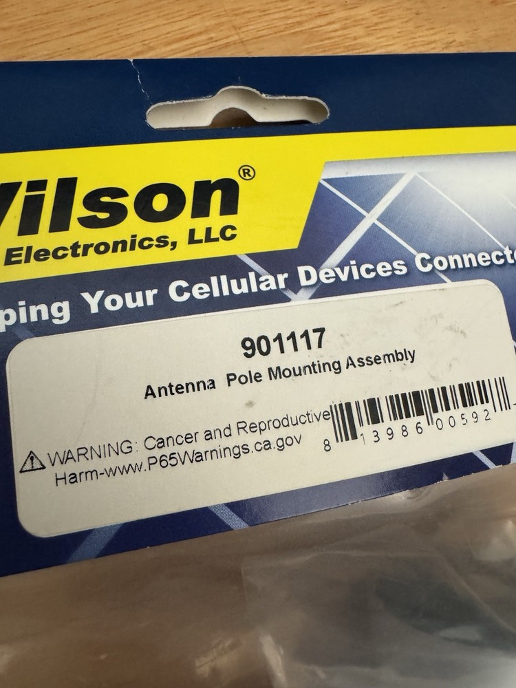 Wilson Electronics Cellular Device Antenna Pole Mounting Assembly 901117