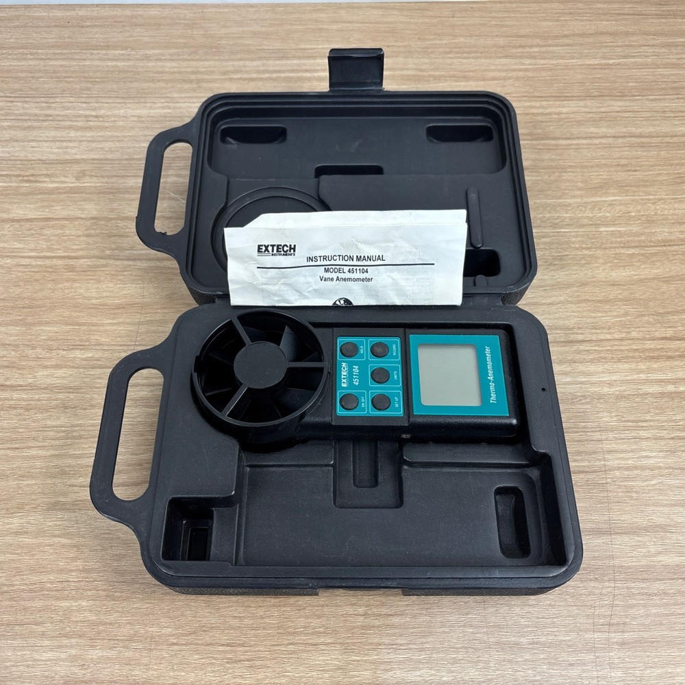 Thermo-Anemometer By Extech model 451104