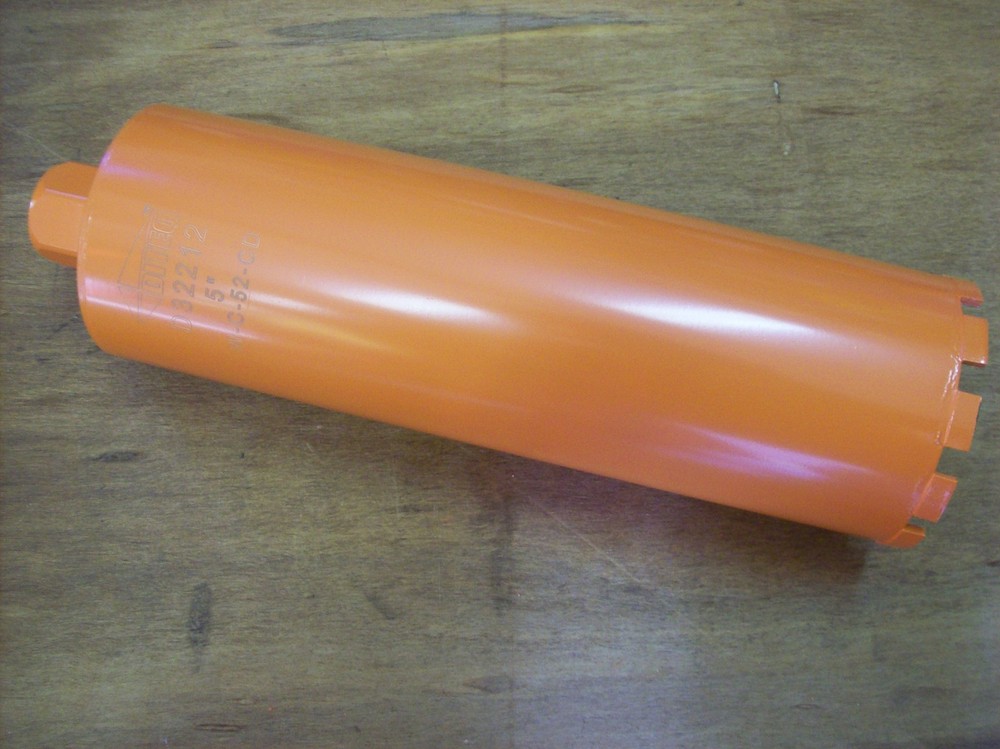 5" Core Bit for Core Drill - C52 Diteq - High Quality for Cured Concrete