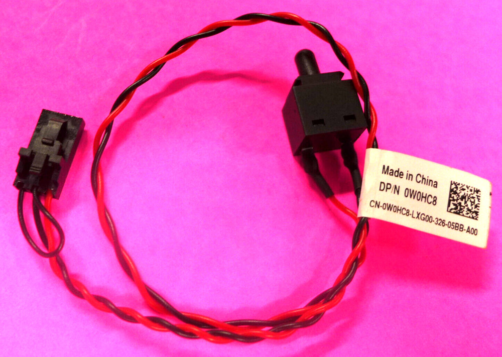 Genuine Dell Precision T5820 T7820 Workstation Switch Button Cable W0HC8
