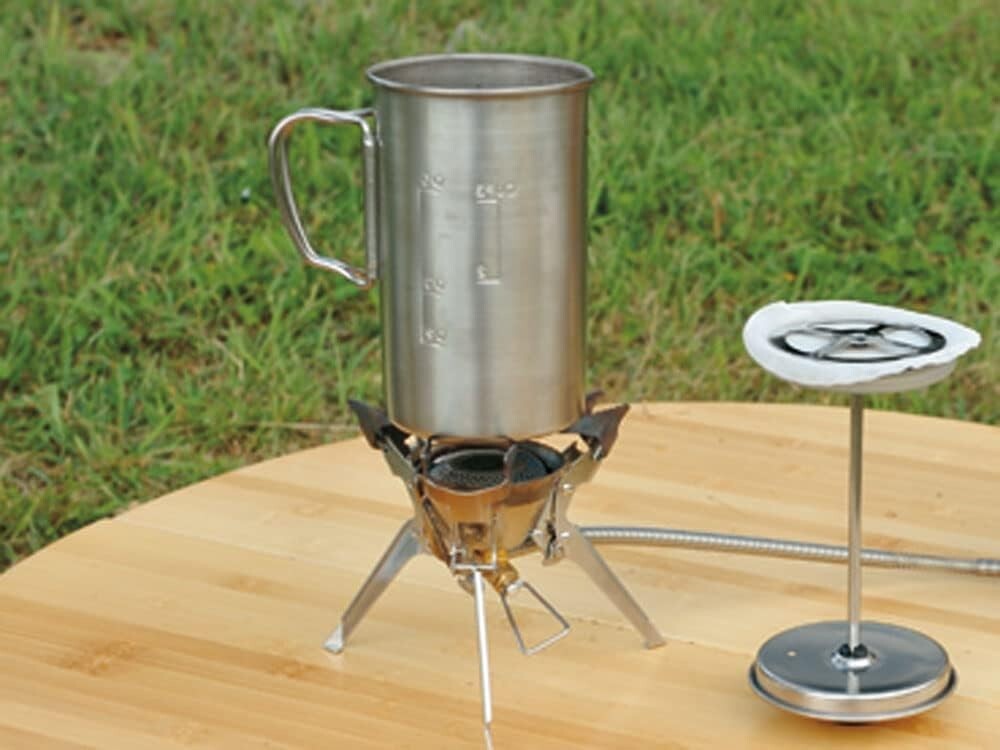 Snow Peak Titanium Cafe Press 3 Cup CS-111