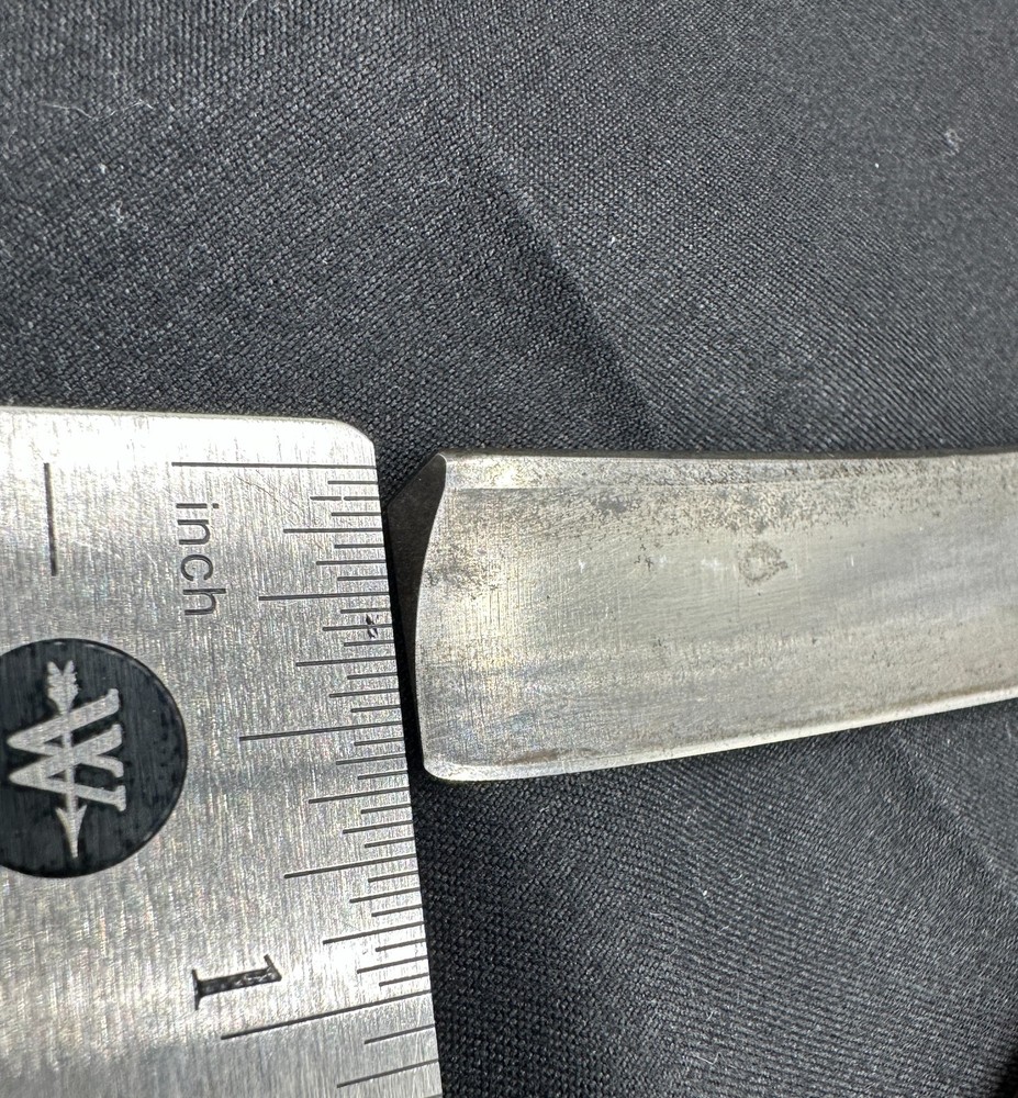 Antique John Barber Masonic Straight Razor