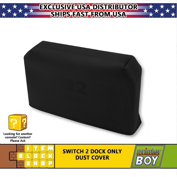 Nintendo Switch 2 DOCK ONLY Dust Cover Vinyl