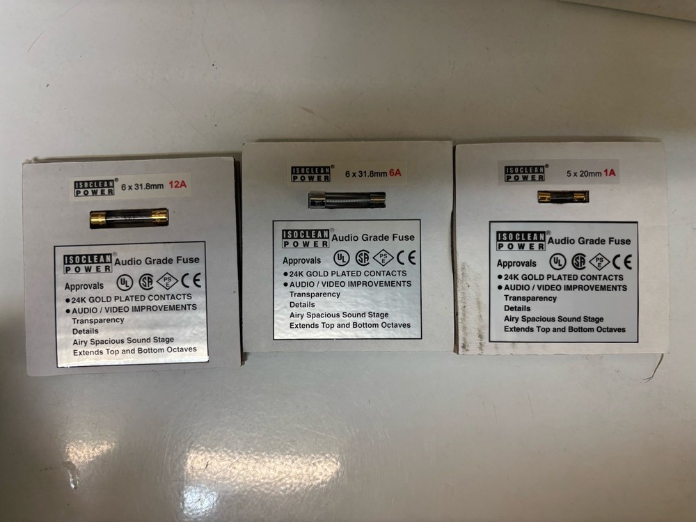 ISOCLEAN POWER Audio Grade Fuses