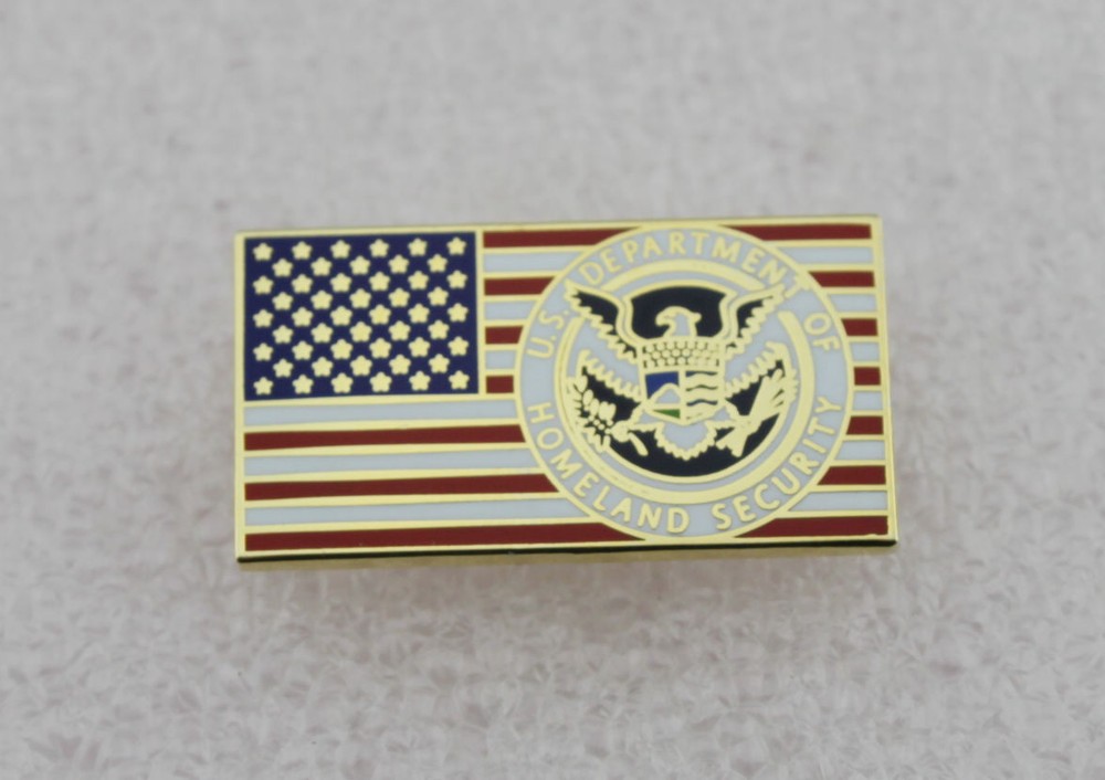 US Homeland  flag Lapel Pin