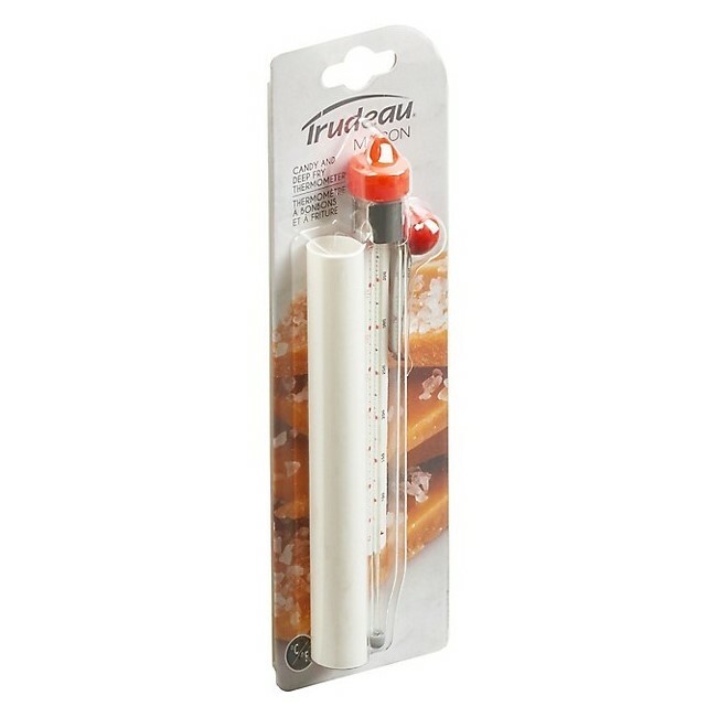 Trudeau Candy & Deep Fry 8" Thermometer with Guard
