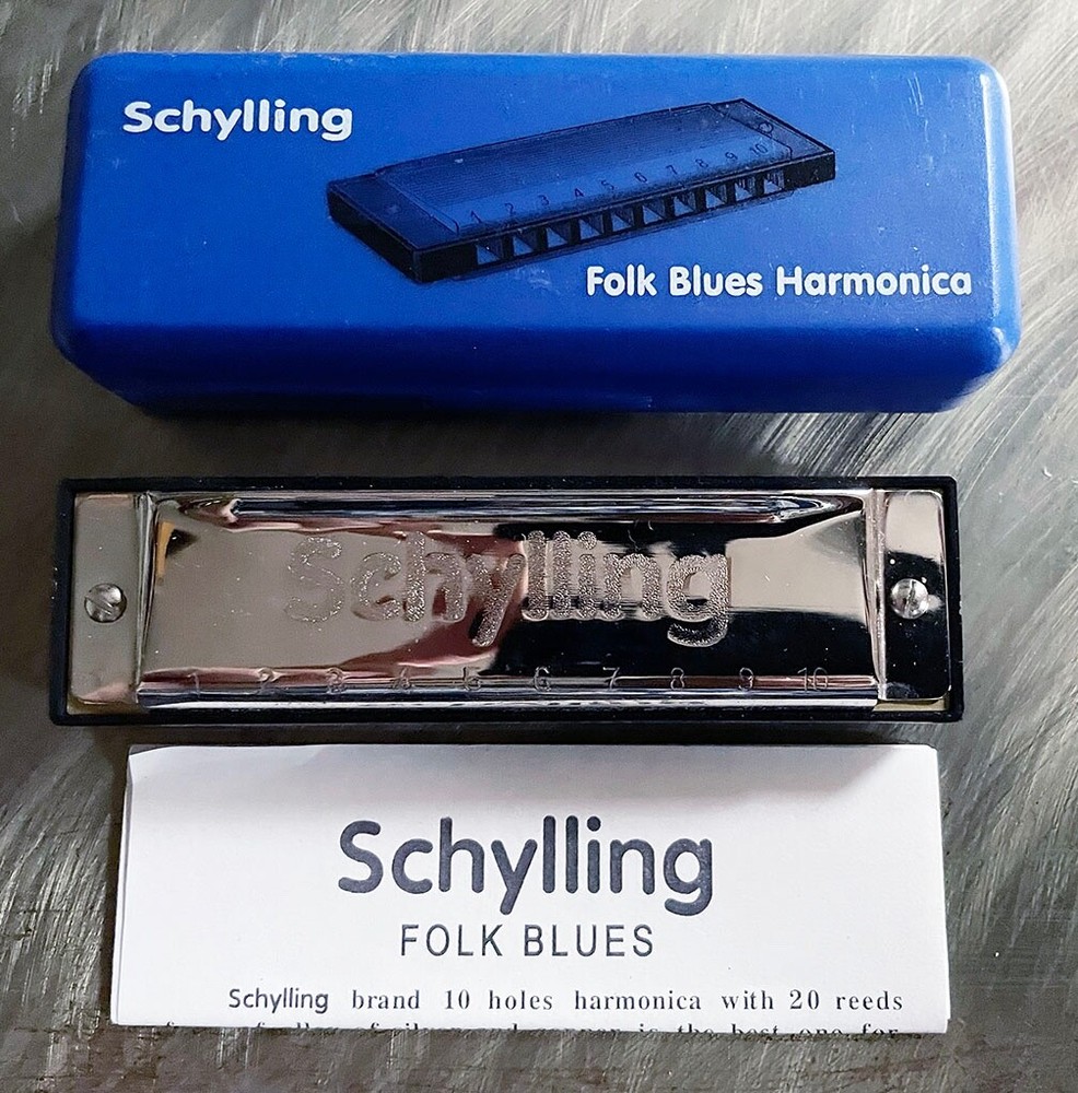 Schylling Folk Blues Harmonica