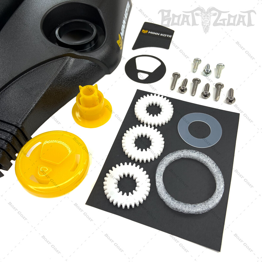 Minn Kota Top Cover Housing & Gear Kit - Edge, All Terrain, Maxxum - Yellow