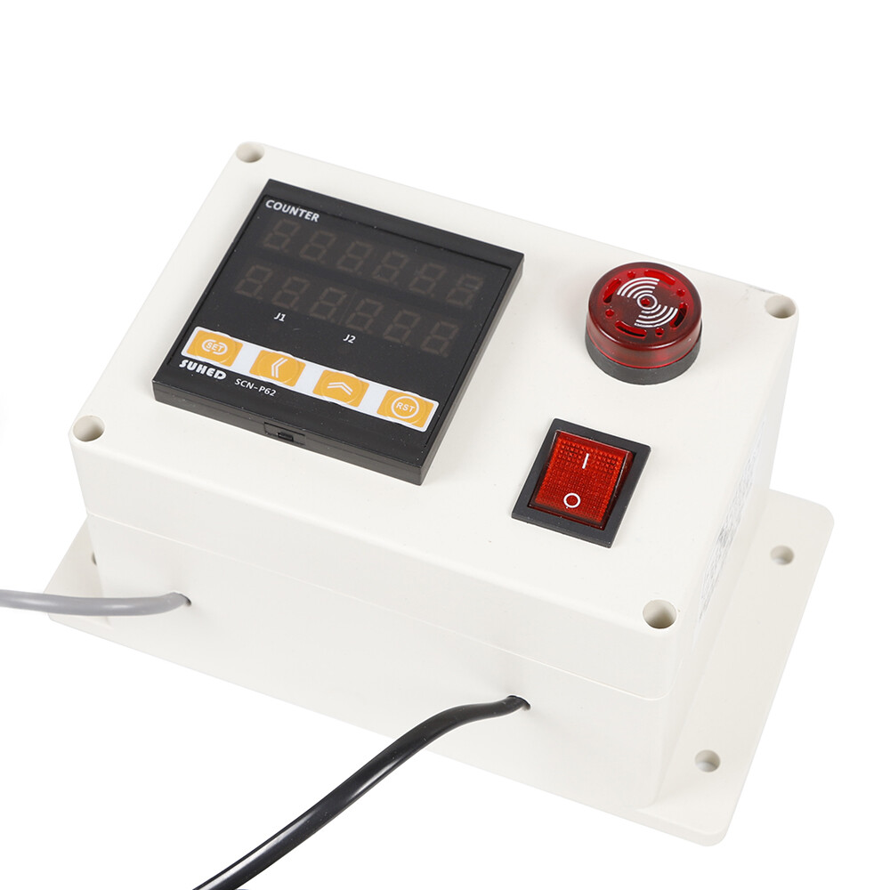 300ppr Rotary Encoder Digital Pulse Length Meter Counter Rolling Wheel Encoder