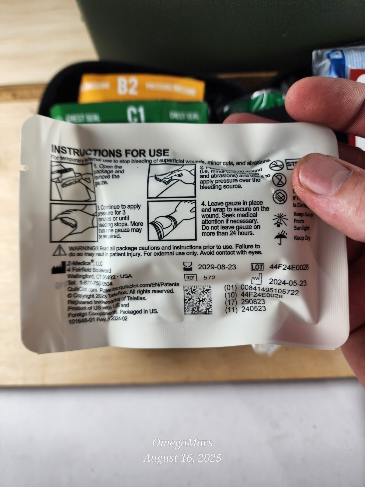 Zoll Mobilize® Compact trauma kit, Medical, BRAND NEW, Manu 2025