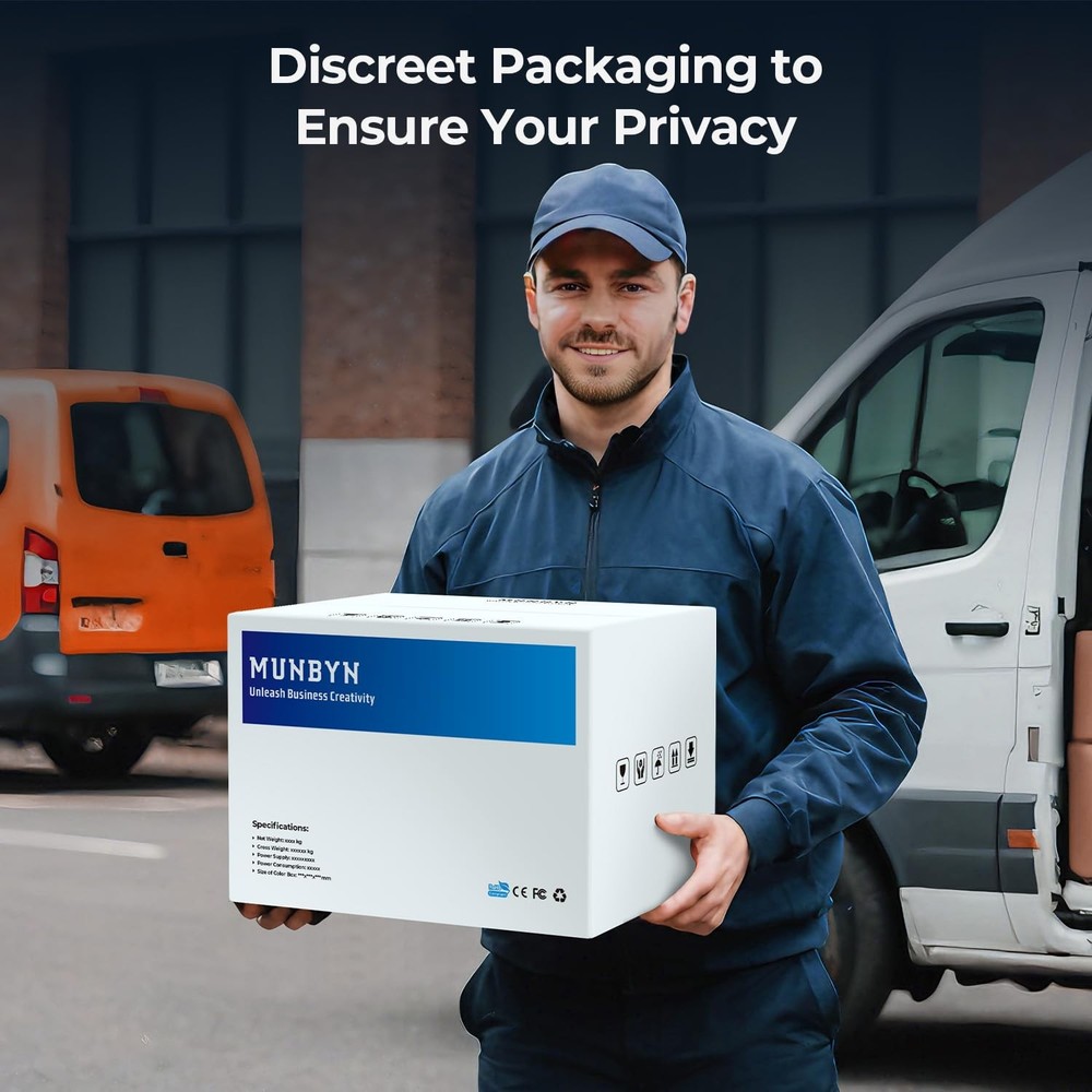 MUNBYN IMC51 Money Counter Machine Count Value, Add+Batch/Add+ Value Mode Bil...