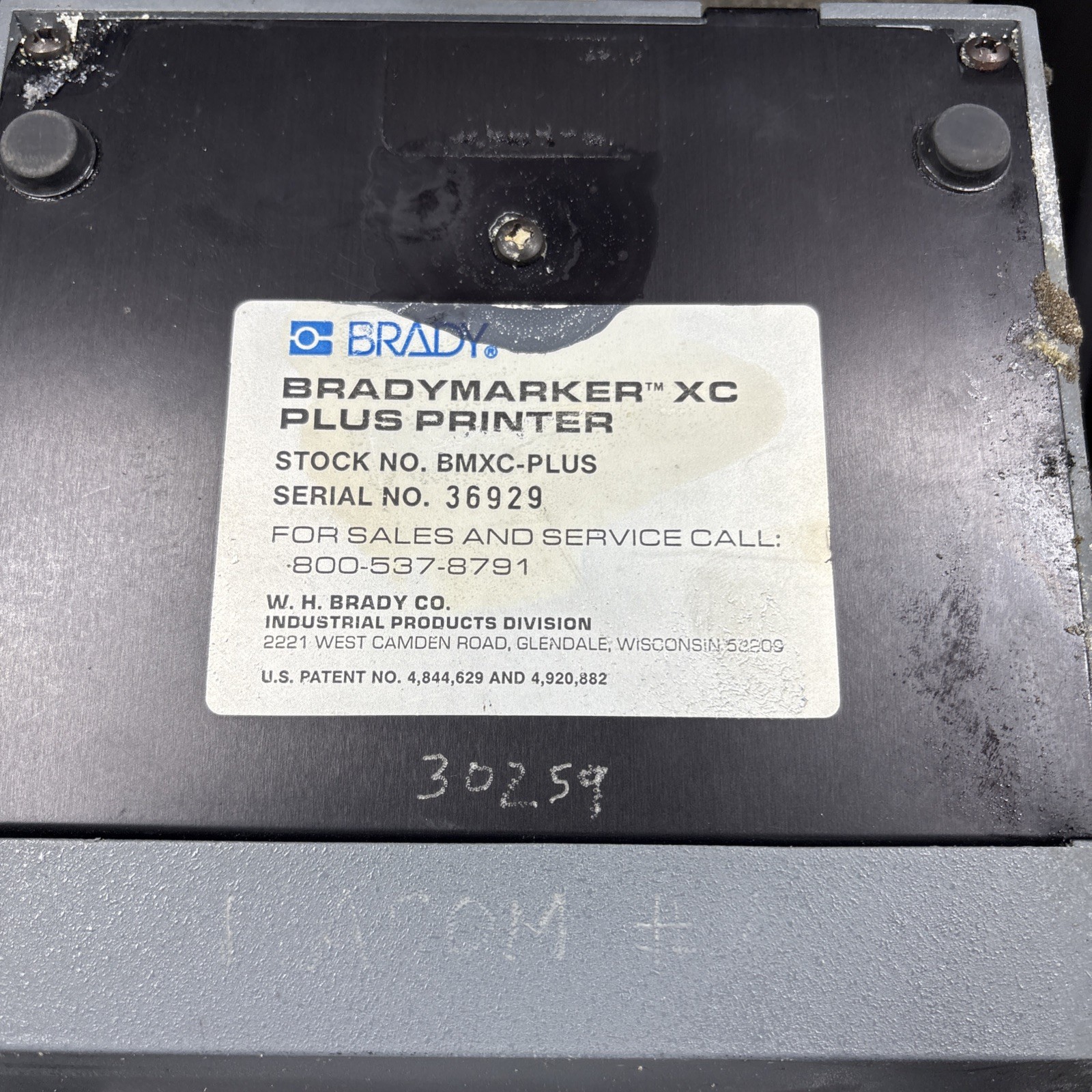 Brady BMXC-Plus BradyMarker XC Plus Printer Wire Marker - NO POWER ADAPTER