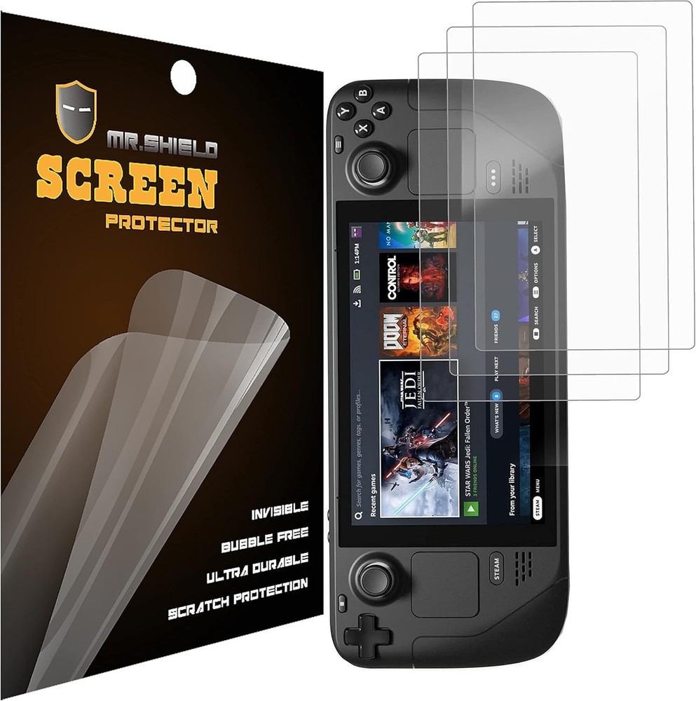3-Pack] Screen Protector For Steam Deck/Steam Deck OLED 2021 & 2022 & 2023 C...