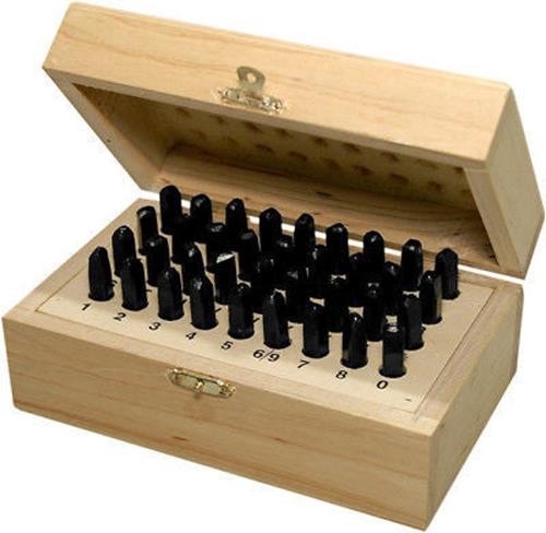 5/64” Alpha-Numeric Die Stamp Set