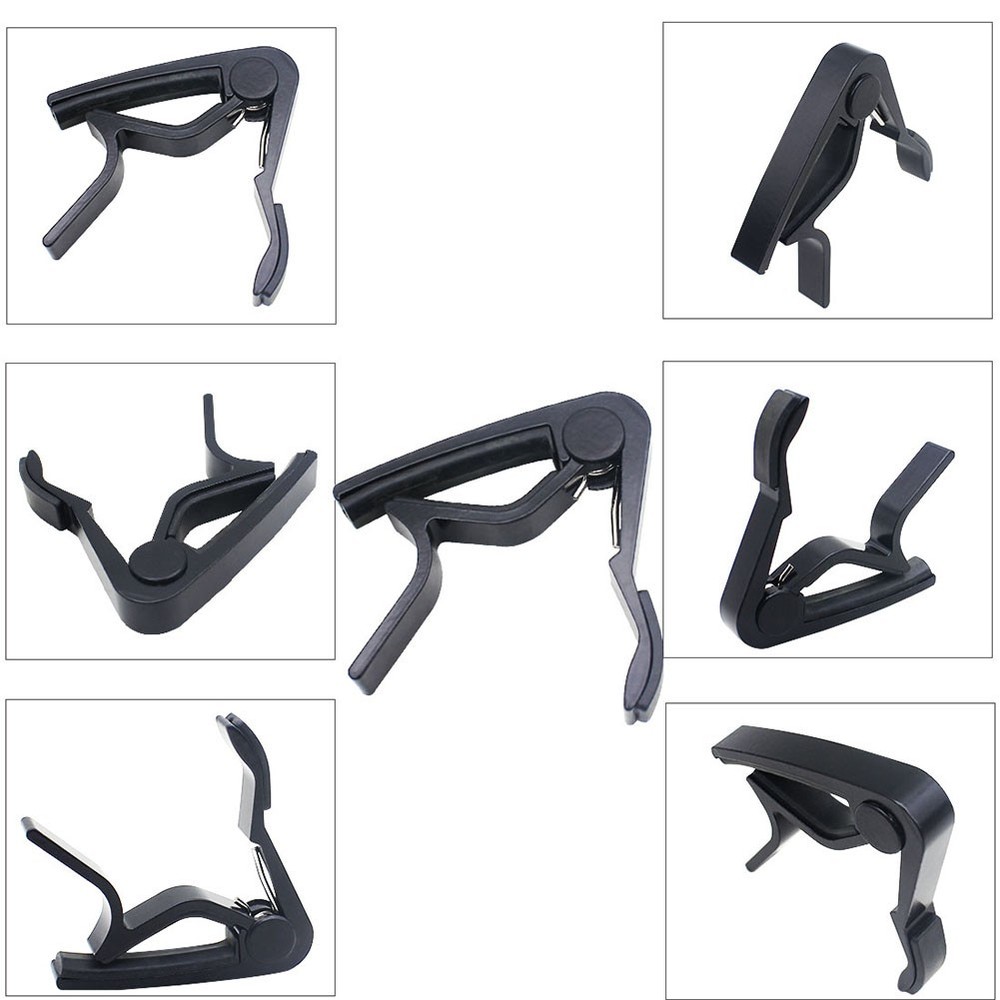 Quick Changing Alloy Trigger Clamp Key Capo For 6-string Folk Classic Guitar
