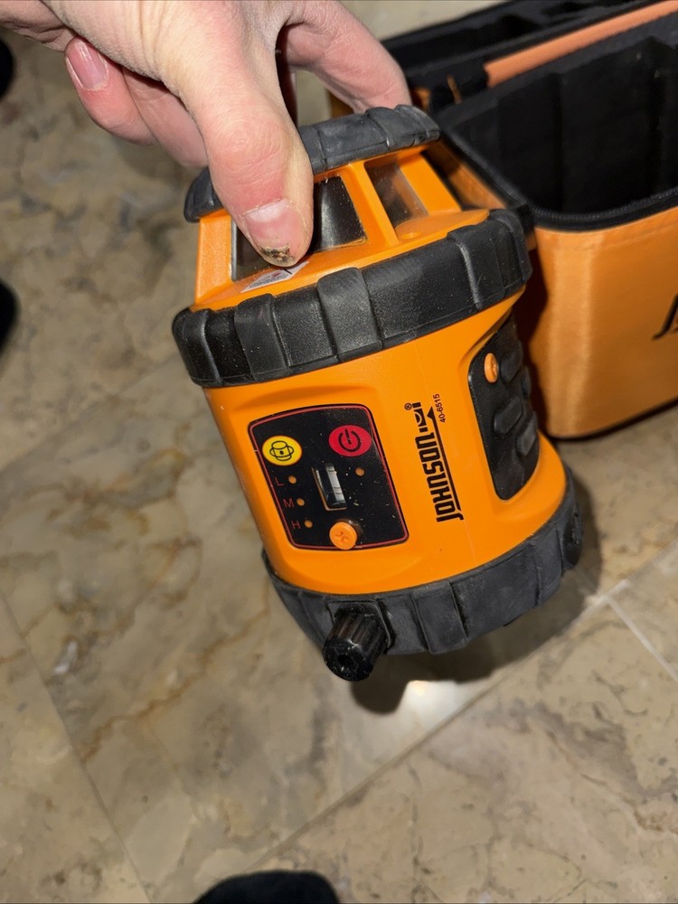 Johnson Level Self-Leveling Rotary Laser Level 40-6515