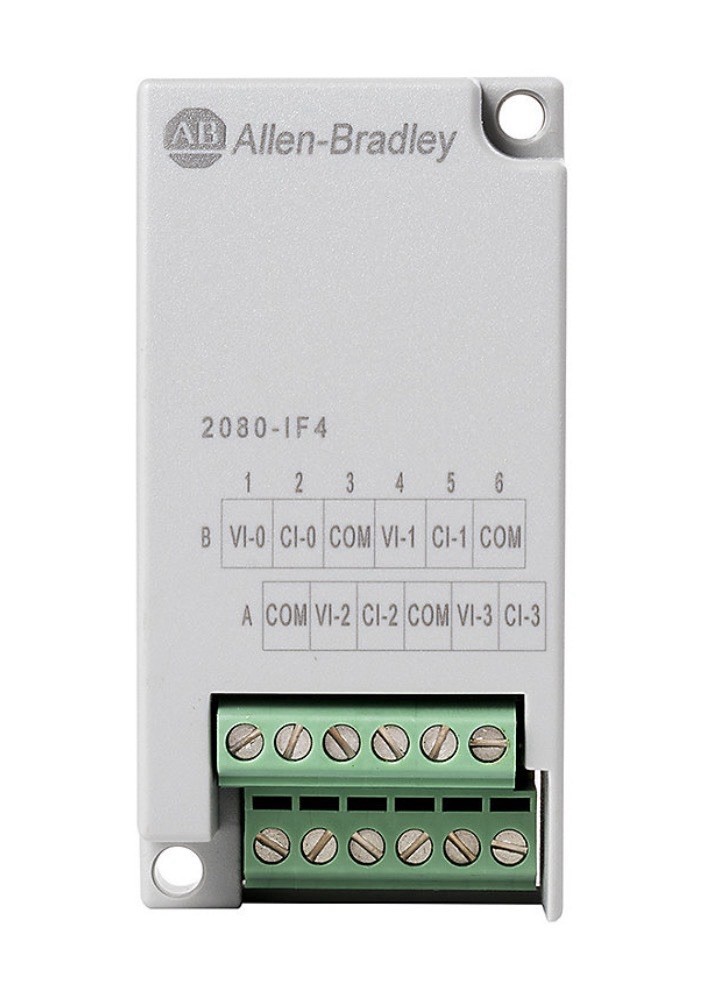 NEW AB 2080-IF4 Micro800 4 Point Analog Input Plug-In 2080IF4