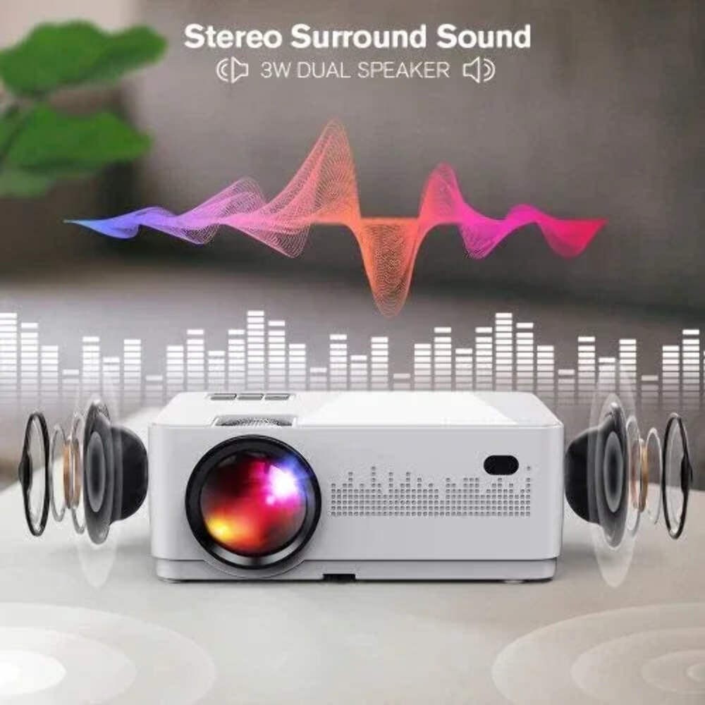 Projector with Carrying Case HD Projector