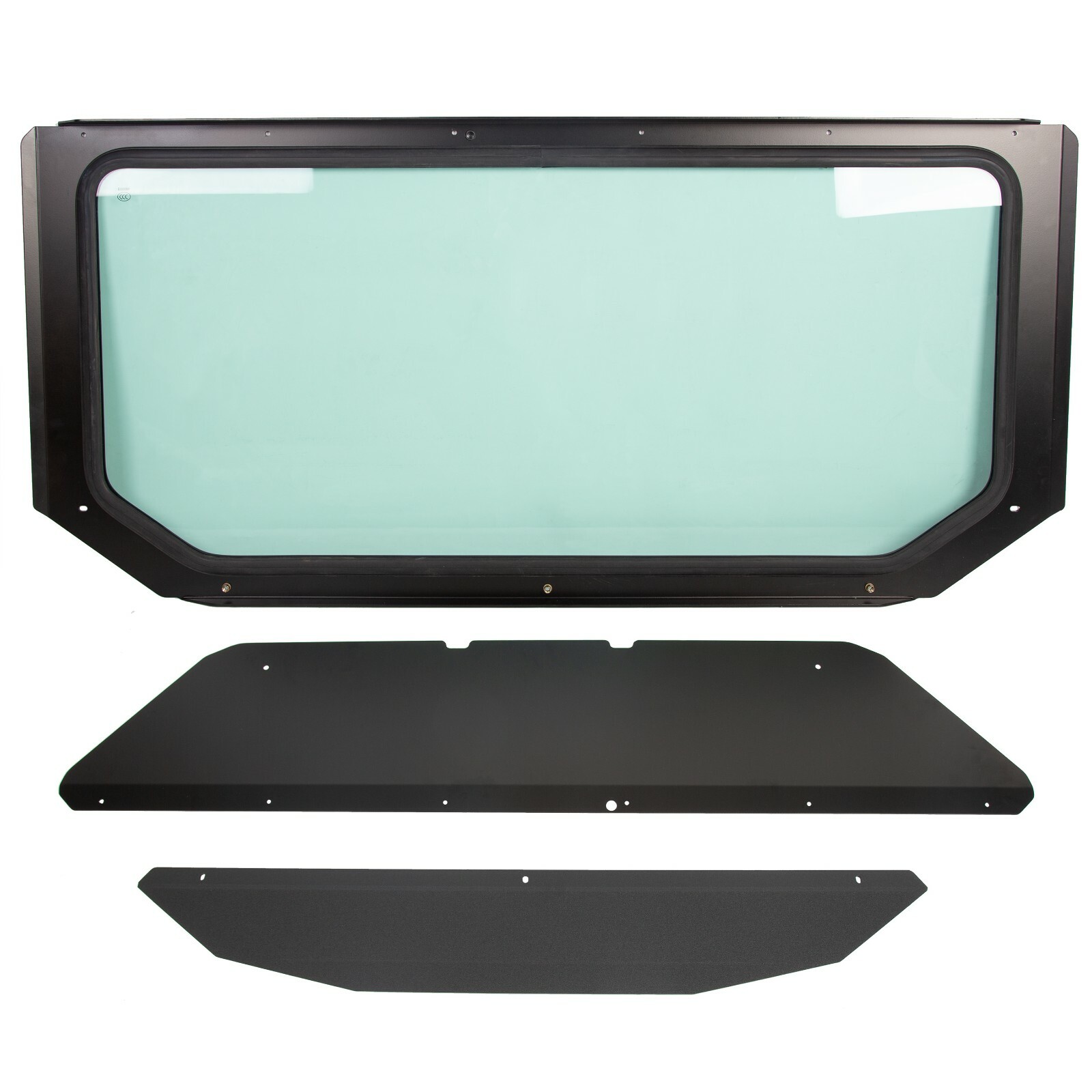 Full Glass Windshield W/O wiper For 17-23 Can-Am Maverick X3 XDS XRS- UV Protect