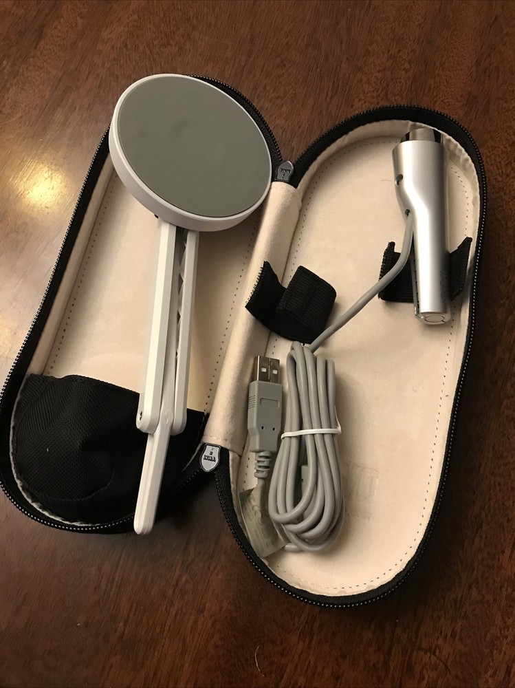 IPEVO CDVU-03IP Point 2 View USB Document Camera w/ Stand Tested Gray White