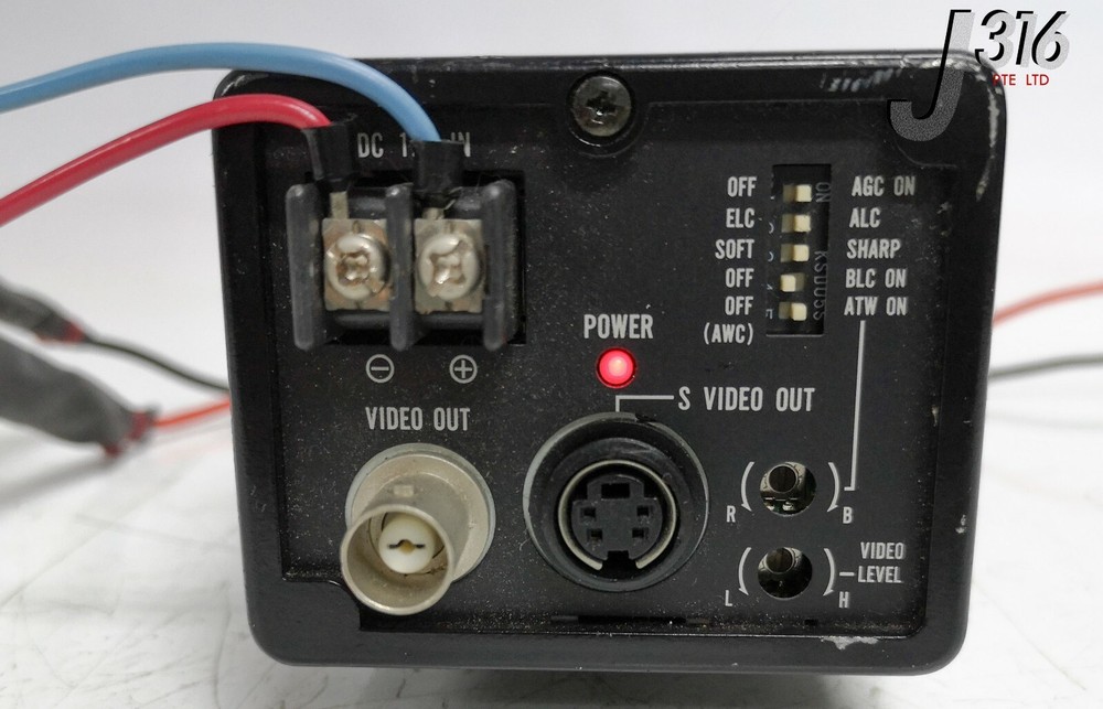 19138 PANASONIC INDUSTRIAL COLOR CCD CAMERA GP-KR222