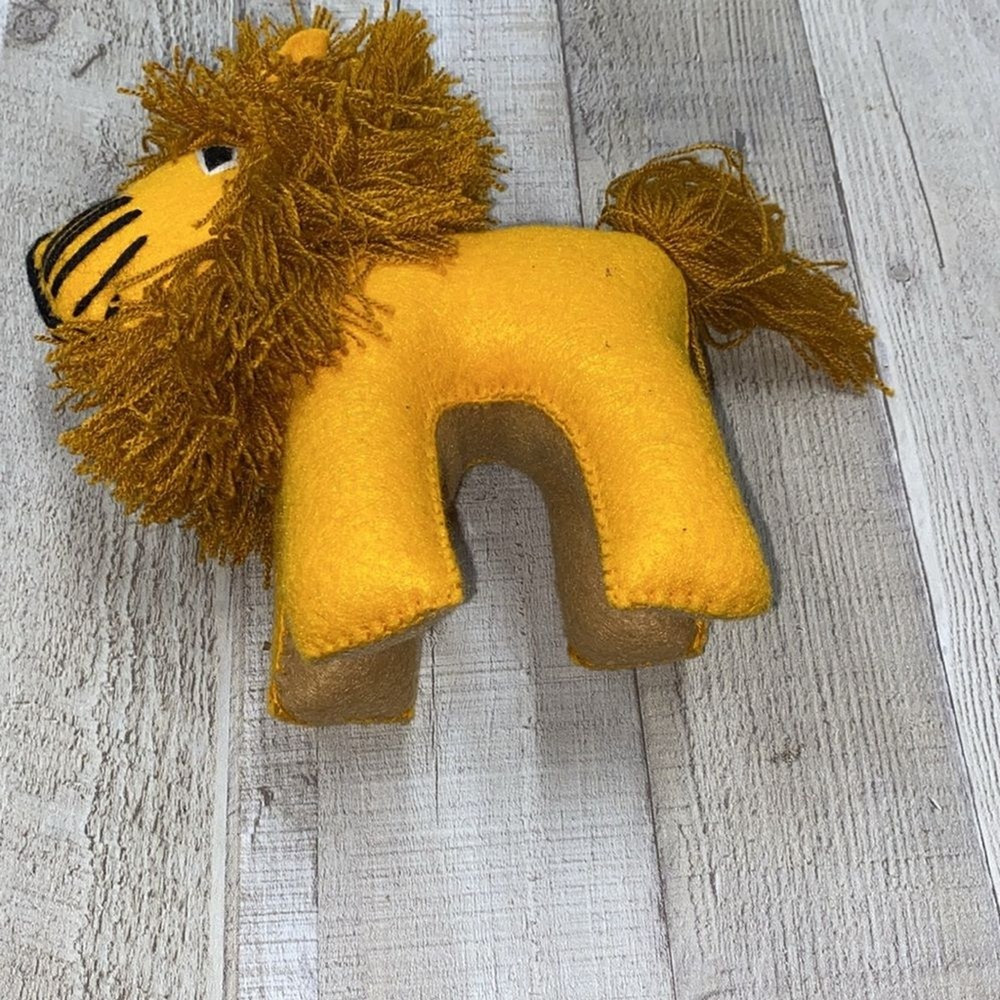 Adorable lion plush