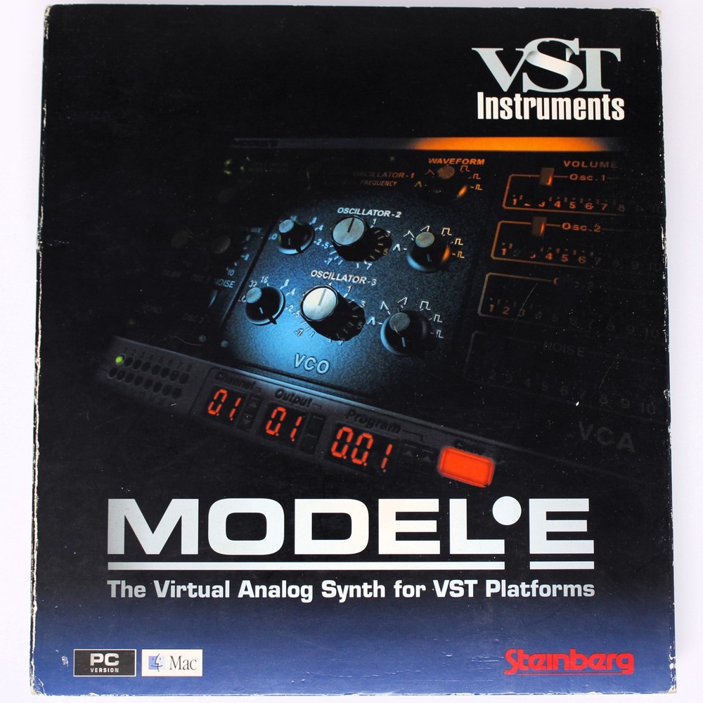Steinberg Model E The Virtual Analog Synth for VST Platforms VST CD