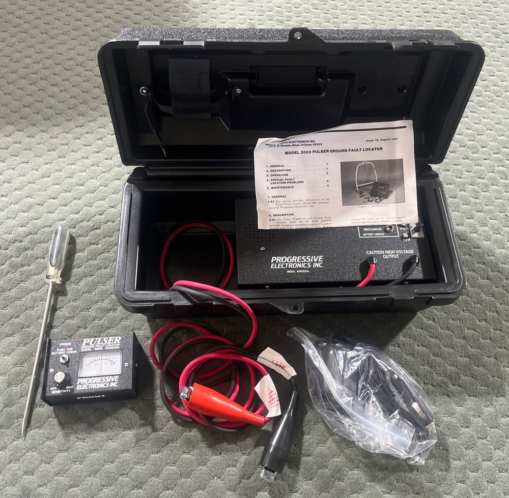 Progressive Electronics Pulser 2003 Ground Fault Locator