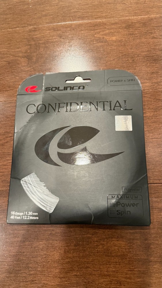 solinco confidential  string 16G 1.30mm 40ft 12.2m