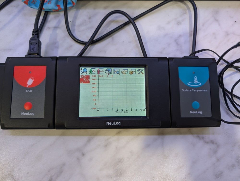 NeuLog 21 Sensor Complete STEM Lab Kit w/WiFi + Touch Logger+Pelican Case Tested