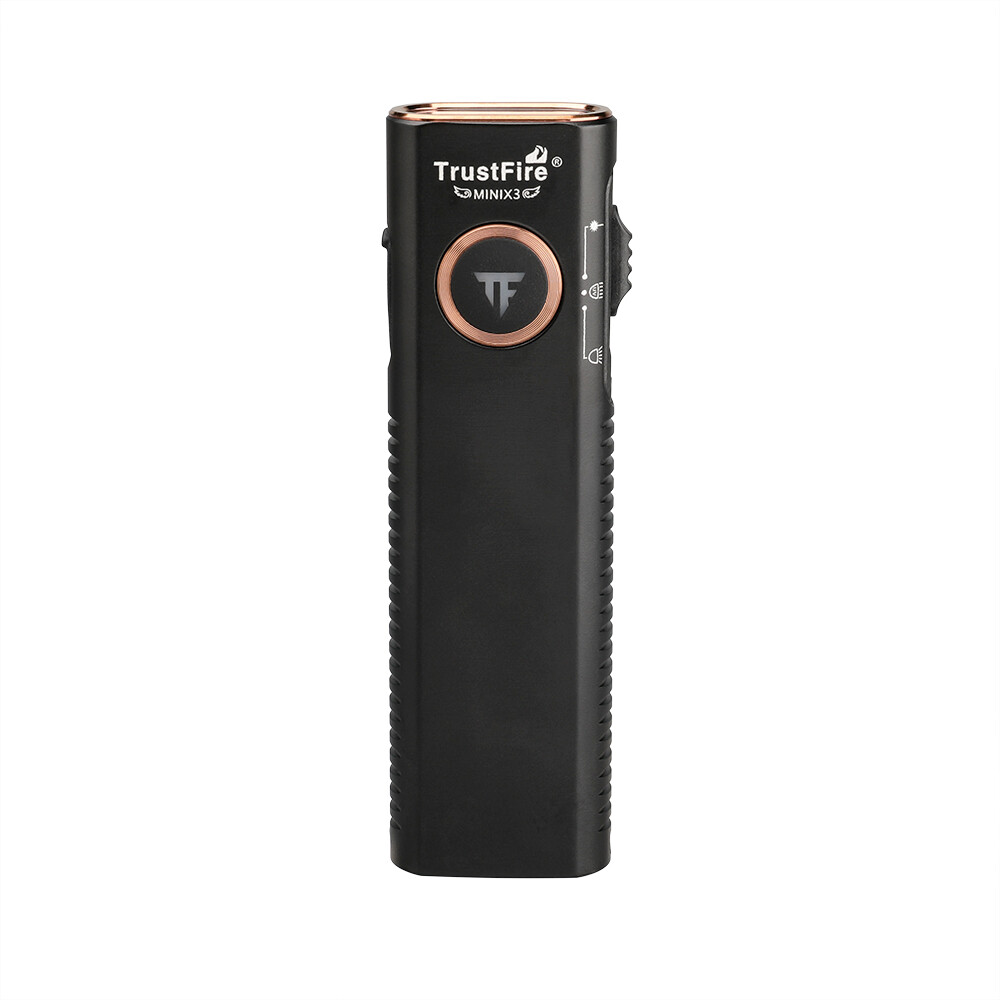 Trustfire MINI X3 EDC Flashlight , White , Floodlight , Infrared , Green Pointer